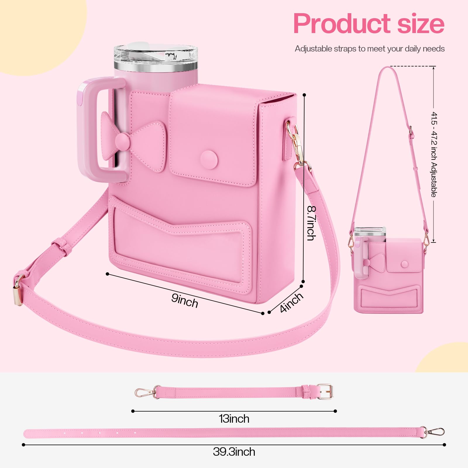 TCJJ adjustable shoulder strap detail showing anti-slip comfort and secure fit