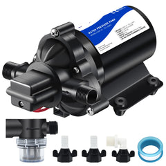 TDR Venus front view pump showing compact housing and mounting benefits