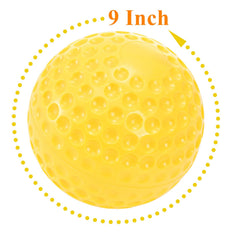 Tebery close-up of dimpled polyurethane texture highlighting durability and consistent flight performance