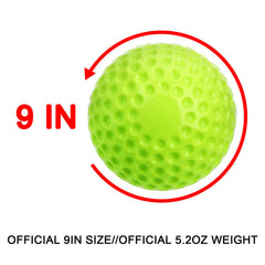 Tebery close-up of dimpled polyurethane surface highlighting durability and consistent flight