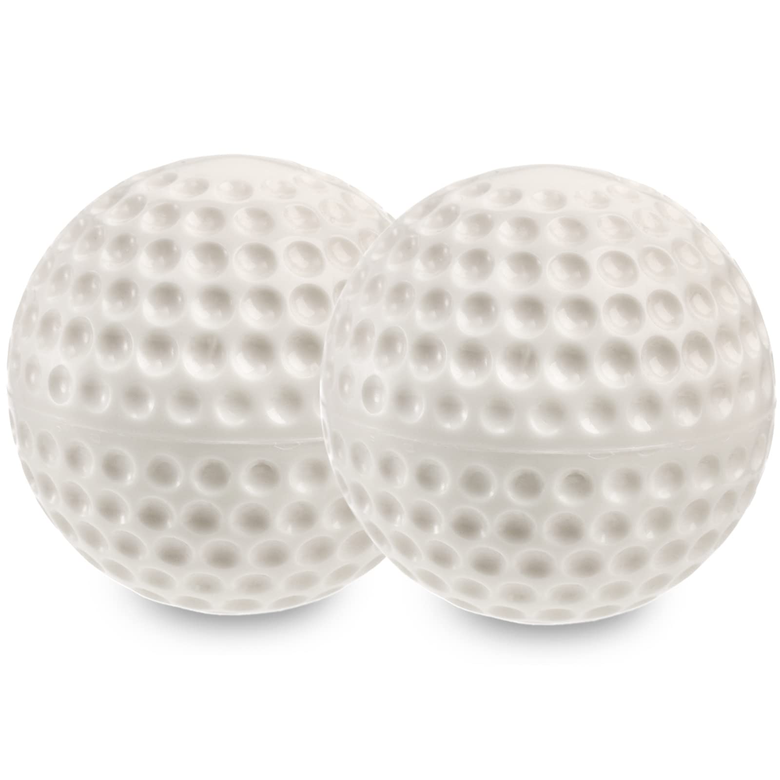Tebery ball next to ruler showing 9-inch circumference for machine compatibility