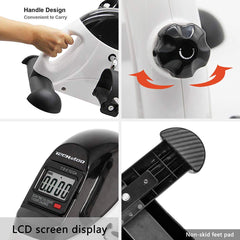 TECHMOO folded compact storage demonstrating portability and easy stow benefit
