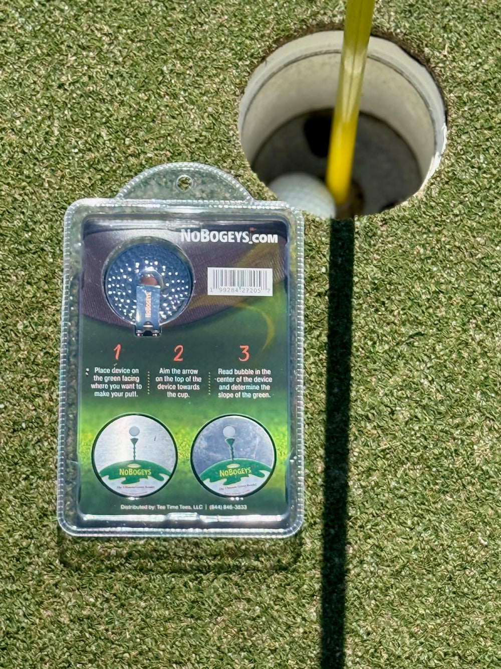 Tee Time Tees magnetic clip on golf bag strap for stable storage