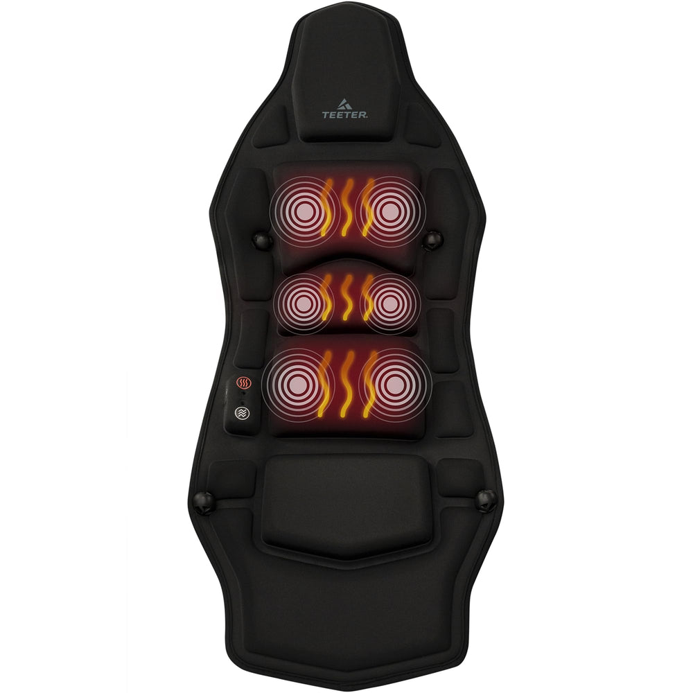 TEETER cushion front view showing plush backrest and immediate comfort