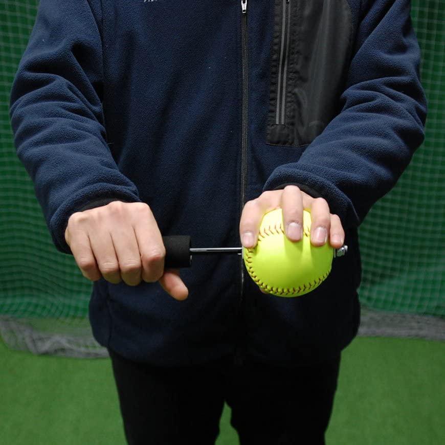 Teknigoo ergonomic grip held in a hand demonstrating secure non-slip control