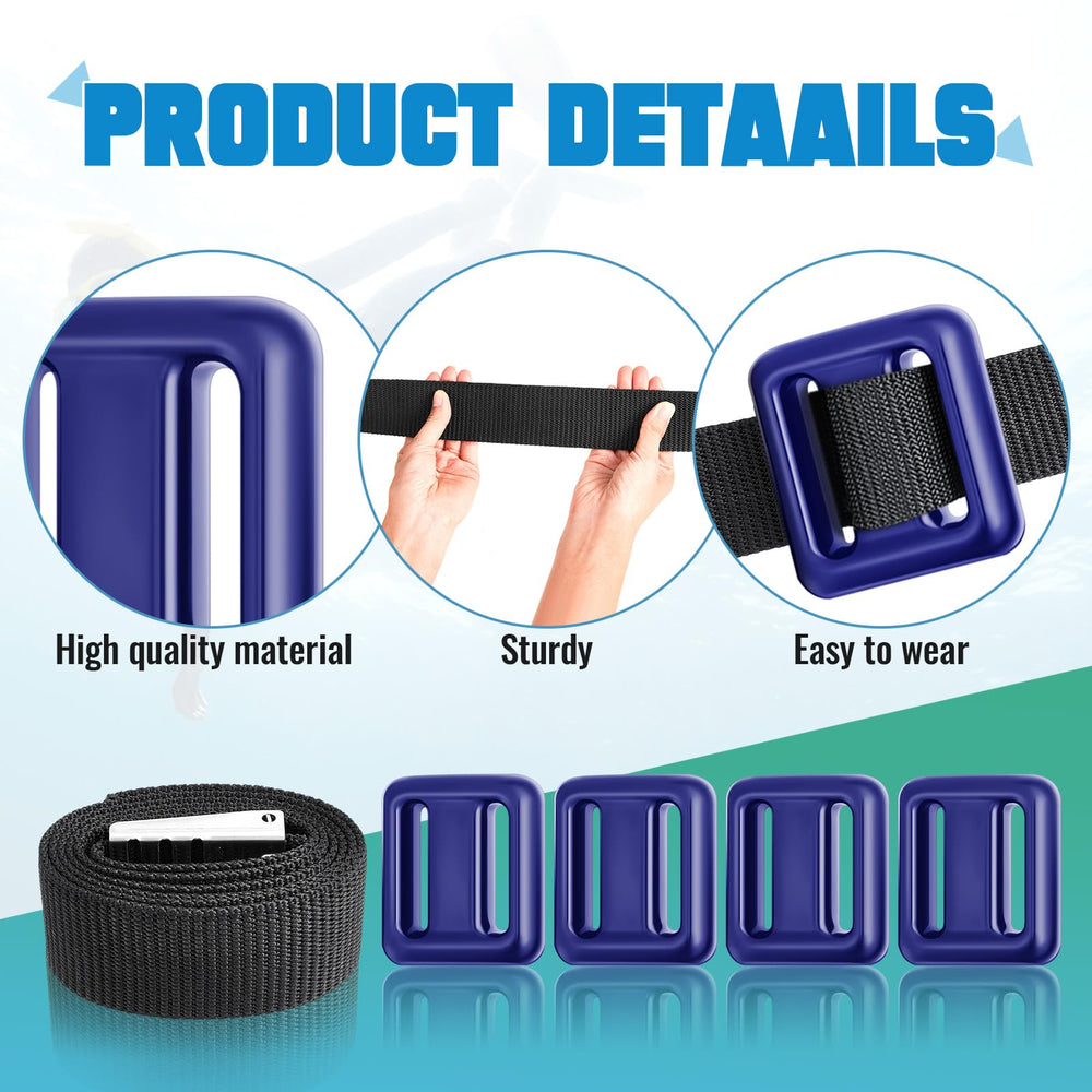 Tellegloww nylon belt with metal quick-release buckle showing reliable fast removal safety