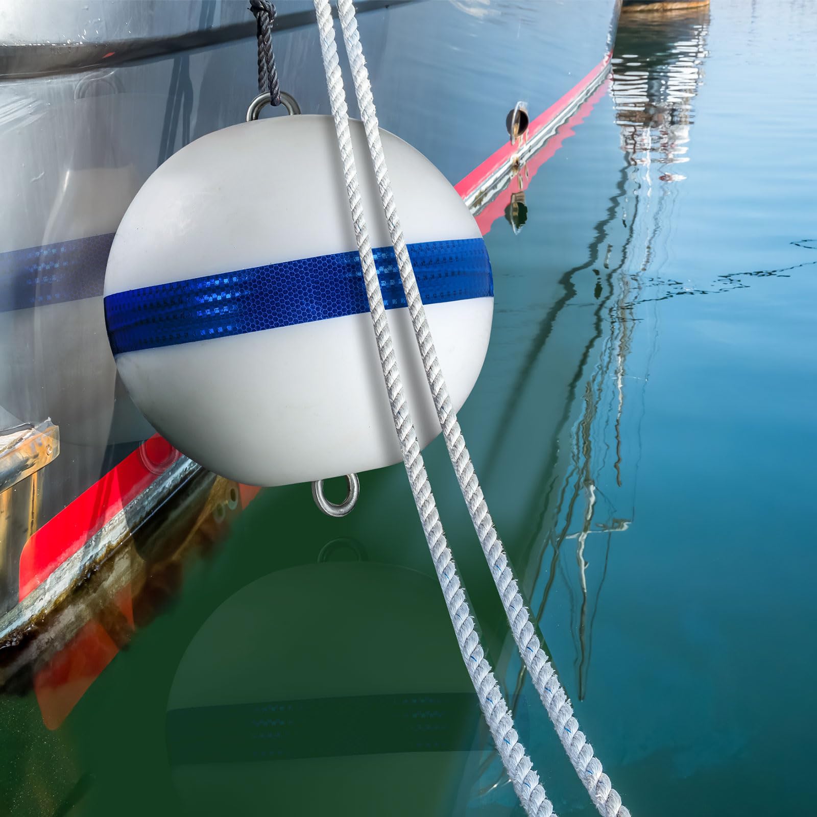 Tellegloww buoy marking anchorage in a bay enhancing boat location safety