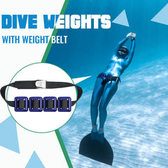 Tellegloww weight placed in wetsuit pocket demonstrating compact storage and ease of carry