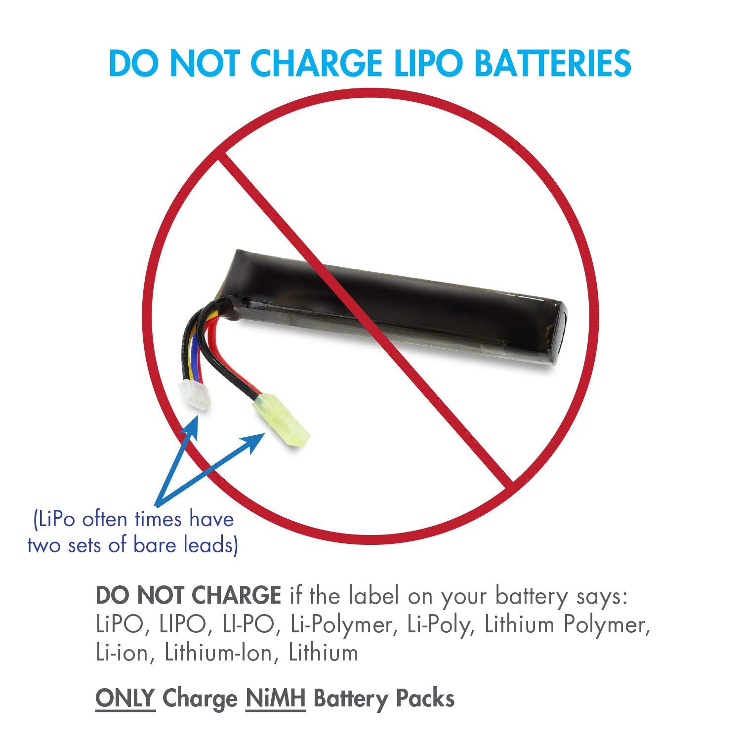 Tenergy battery installed in an airsoft gun compartment demonstrating correct fit