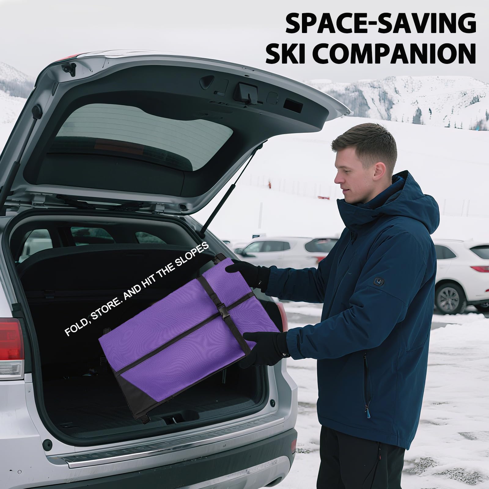 TENFLY reinforced composite boot-bag bottom preventing ground moisture