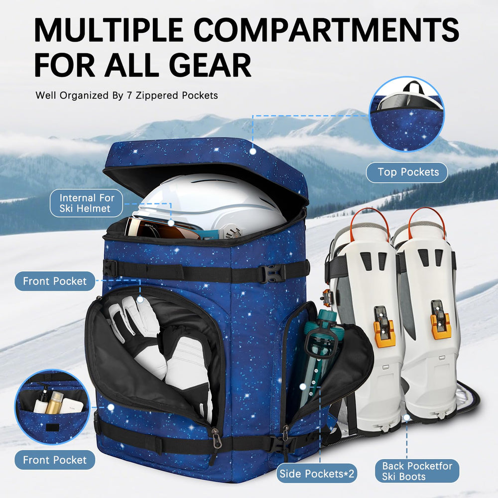 TENFLY foldable bottom mat unfolded for clean boot changes at resorts or parking lots