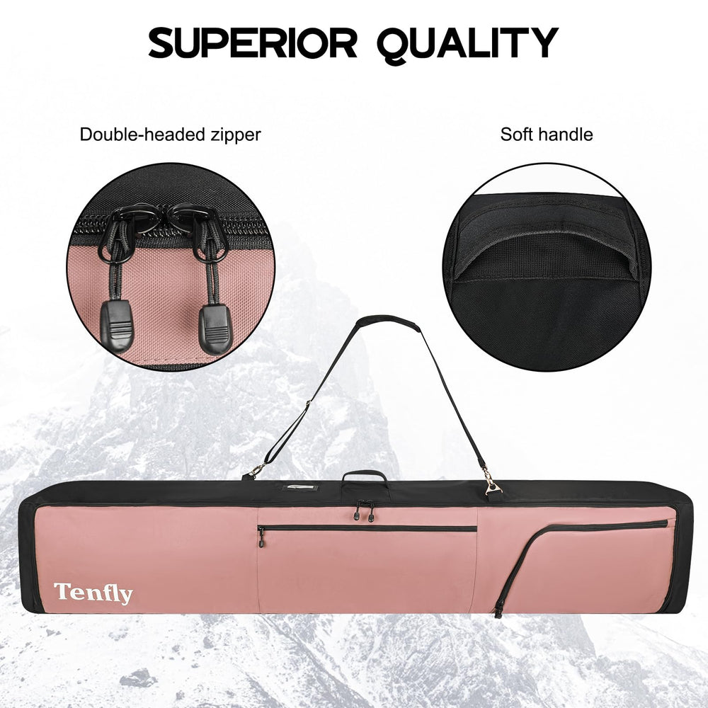 TENFLY folded bag compact in car trunk for easy storage and transport