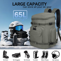 TENFLY close-up of helmet pocket for safe helmet storage
