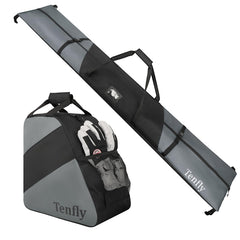 TENFLY ski bag front view showing streamlined protection and easy handling