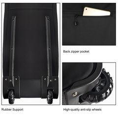 TENFLY loaded bag with skis, boots and helmet demonstrating organized capacity