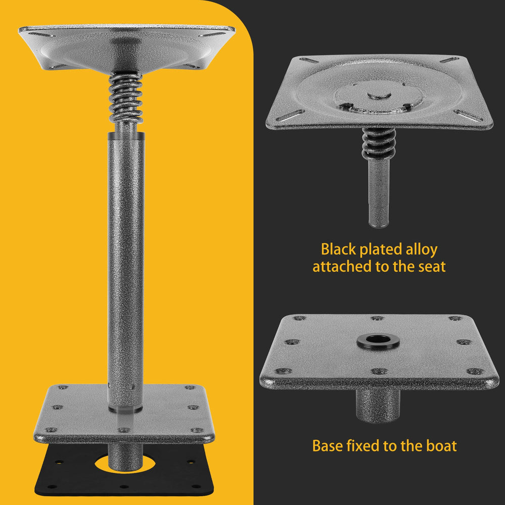 TENGBASE side profile with mounted seat demonstrating practical in-boat setup