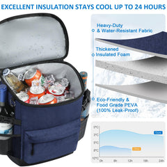 Tenot close-up of PEVA leakproof liner and thick foam insulation for easy cleaning