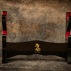 Tenryu MA-2SD close-up of red velvet holders and gold logo highlighting careful protection