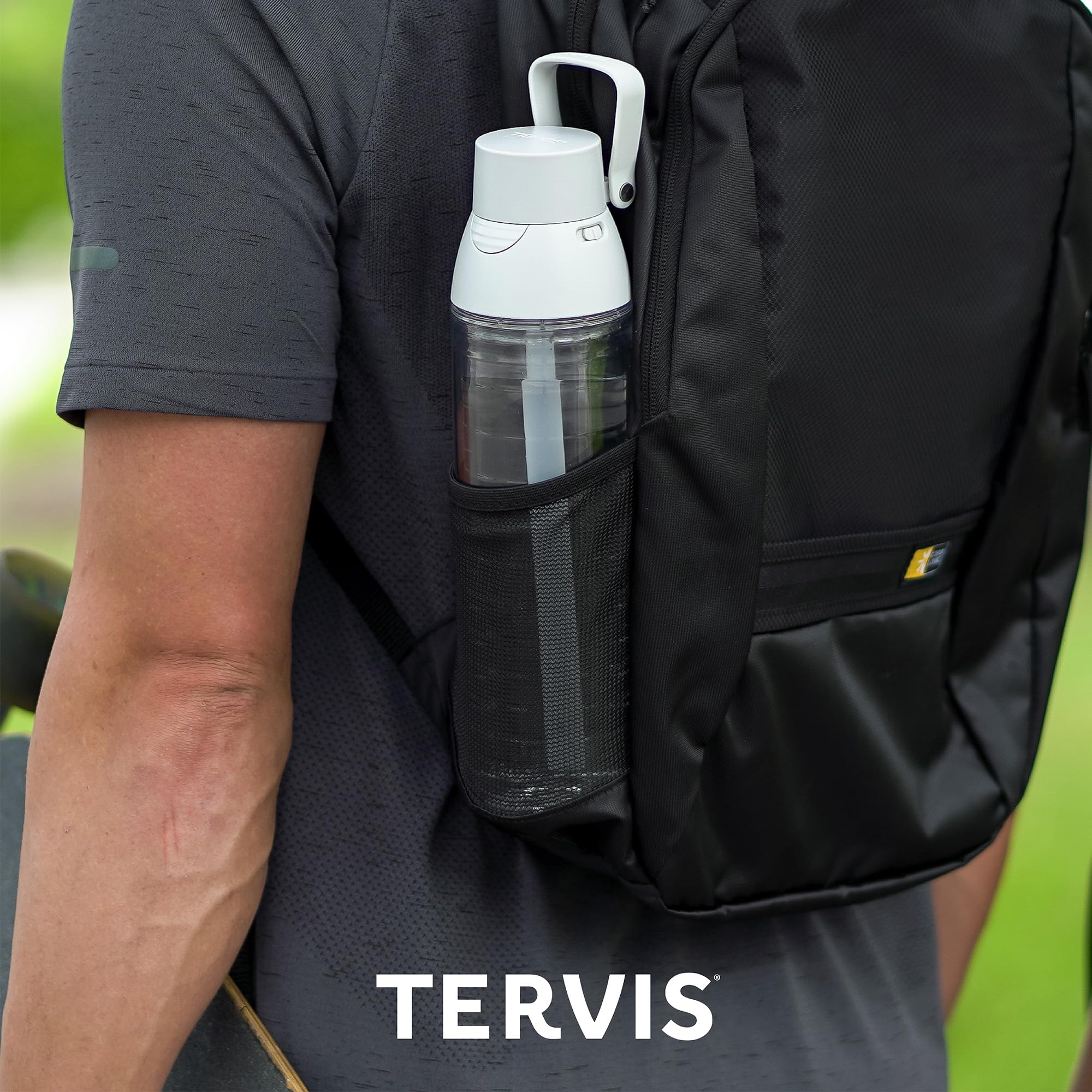 Tervis wraparound posy artwork visible, vibrant printed design
