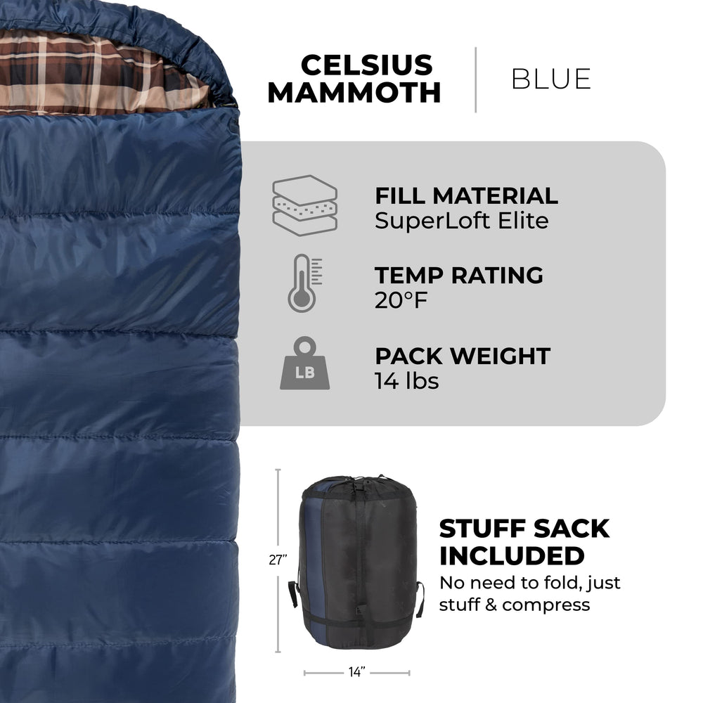 TETON Sports Mammoth poly-flannel lining close-up showing soft, cozy texture