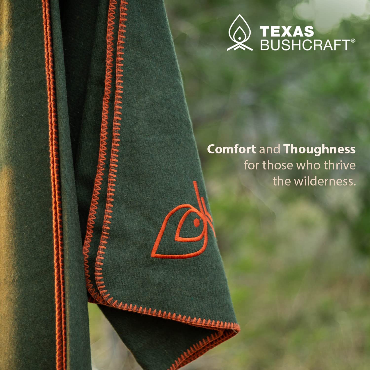 Texas Bushcraft lanolin-rich fiber close shot indicating preserved performance and scent reduction