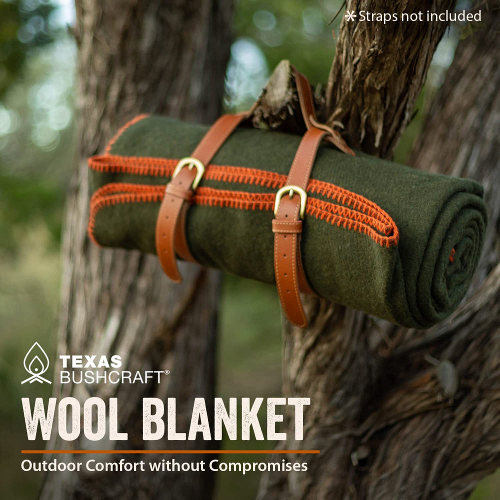Texas Bushcraft close-up of merino texture highlighting quick-warming fibers and softness