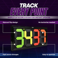 TEYS Official being used at a baseball field giving instant score visibility