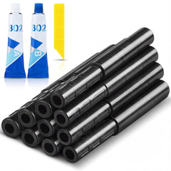 Teyva Daily front packaging showing 12 carbon fiber rods and adhesive, clear kit overview benefit