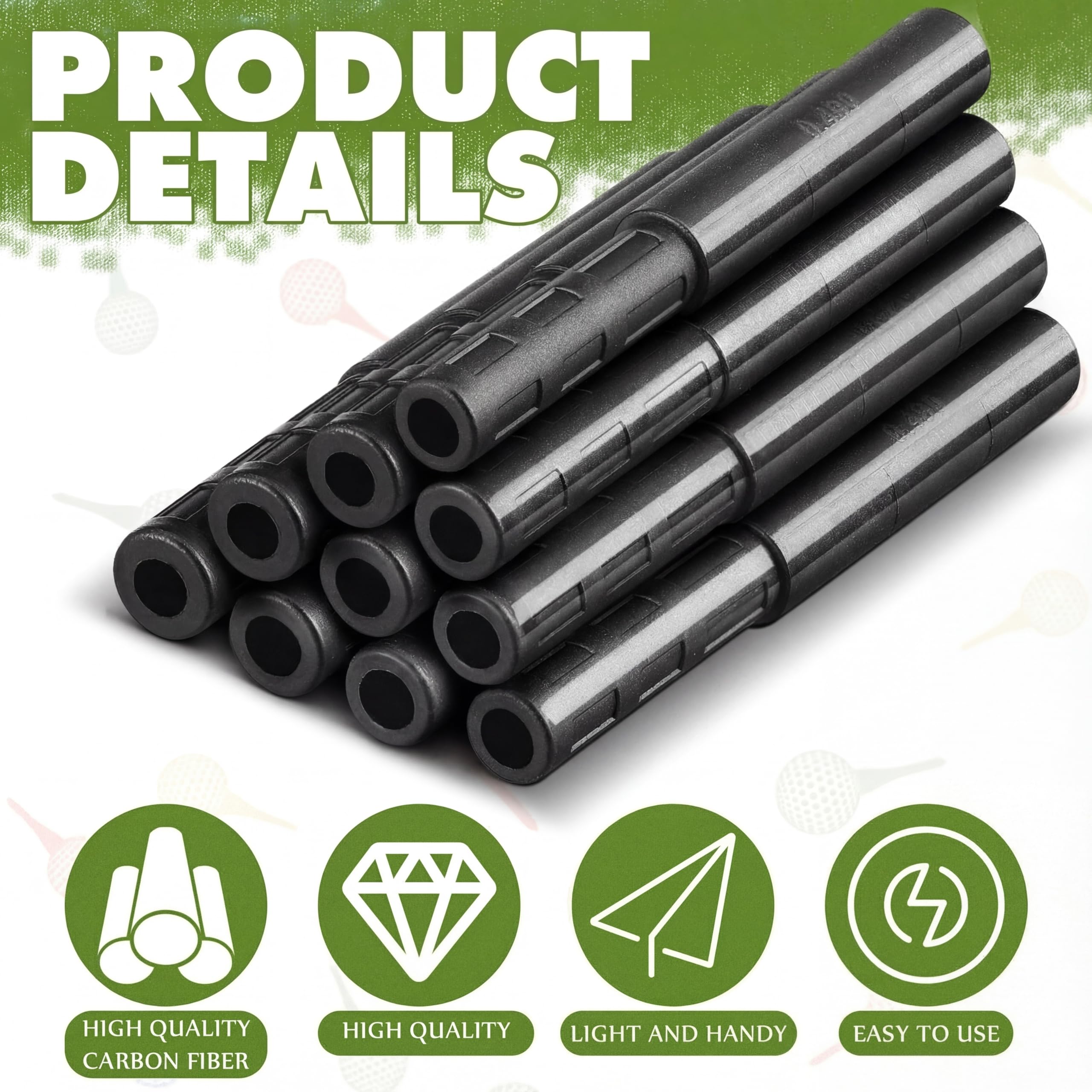 Teyva Daily size comparison layout with four rod diameters for quick selection and correct fit