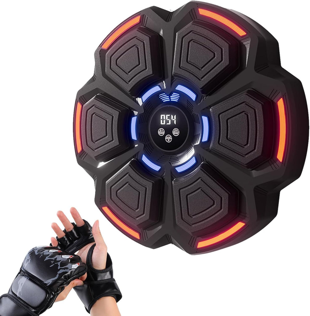 TGHIJKK front view of boxing machine showing compact design and fun features