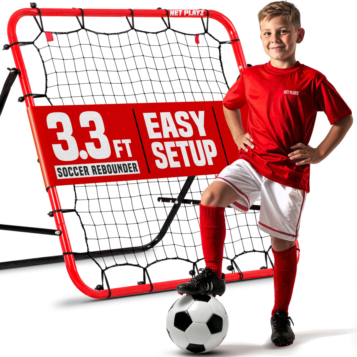 TGU front view rebounder showing full frame and setup benefit