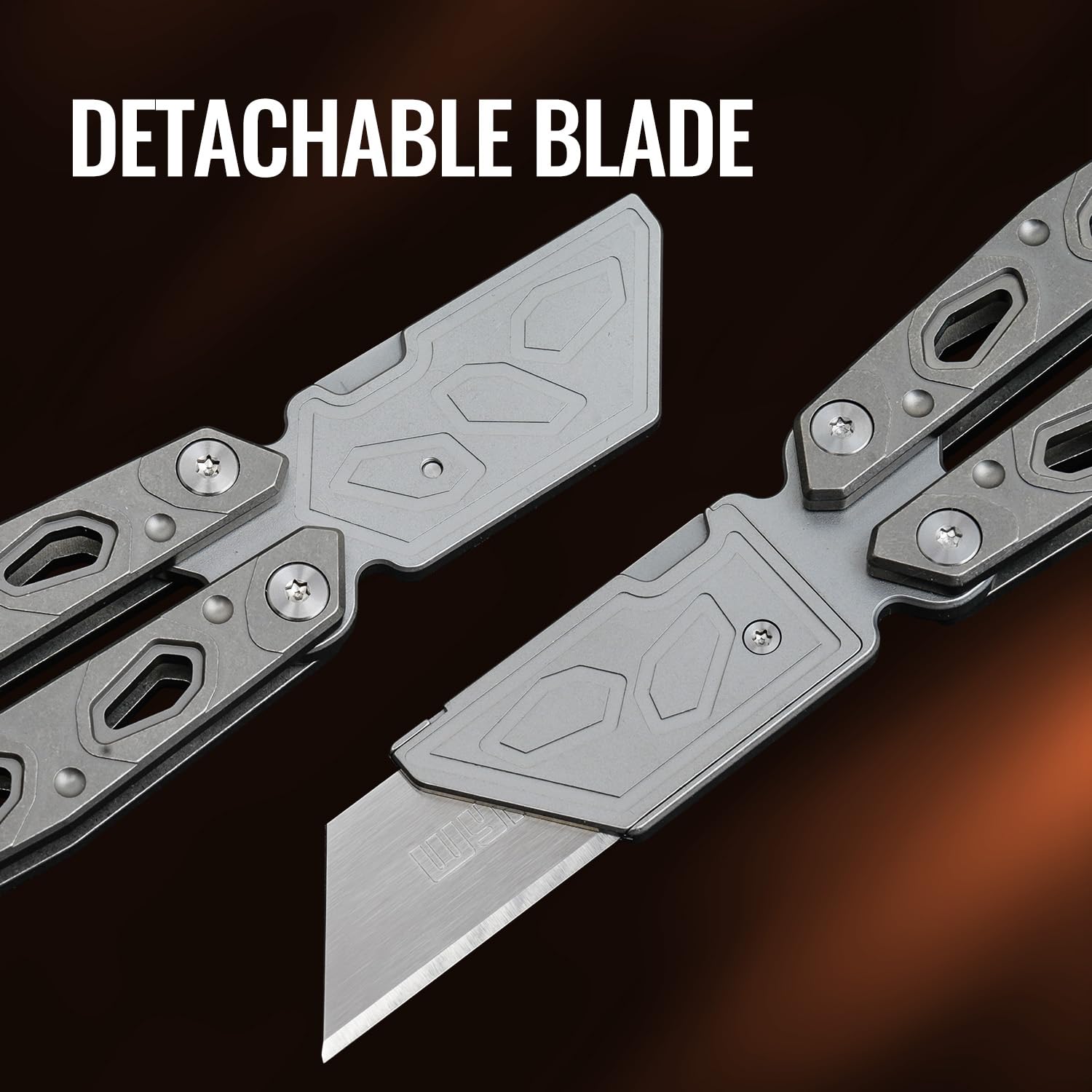 TGZUO knife in use cutting cardboard for efficient packaging tasks