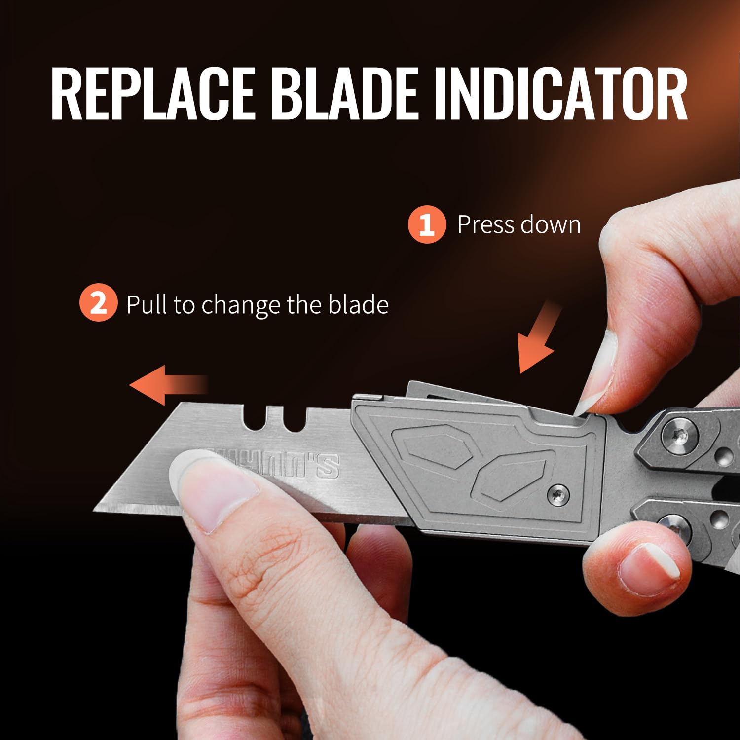 TGZUO razor blades and storage indicating ready spare replacements