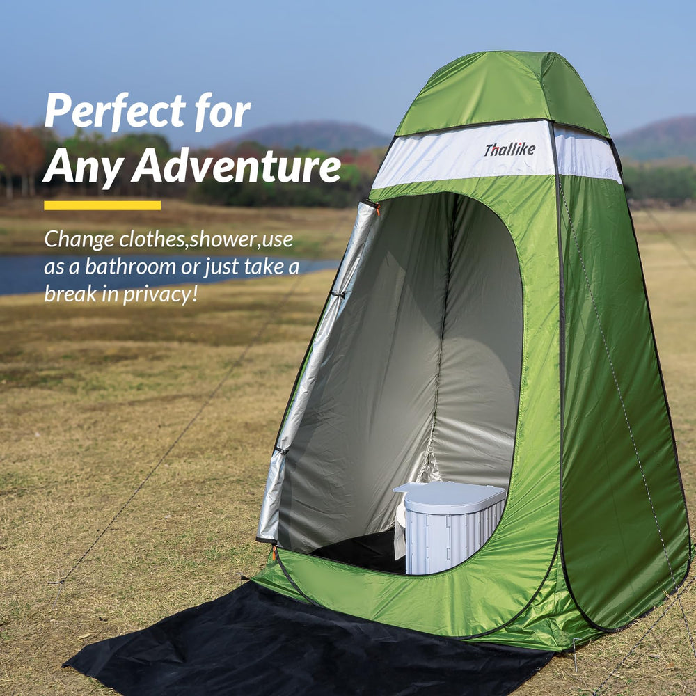 Thallike tent folded in carry bag for lightweight transport convenience