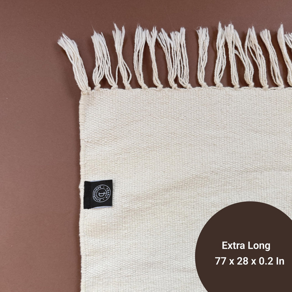 Tharie folded mat stored neatly highlighting compact storage and travel-ready benefit