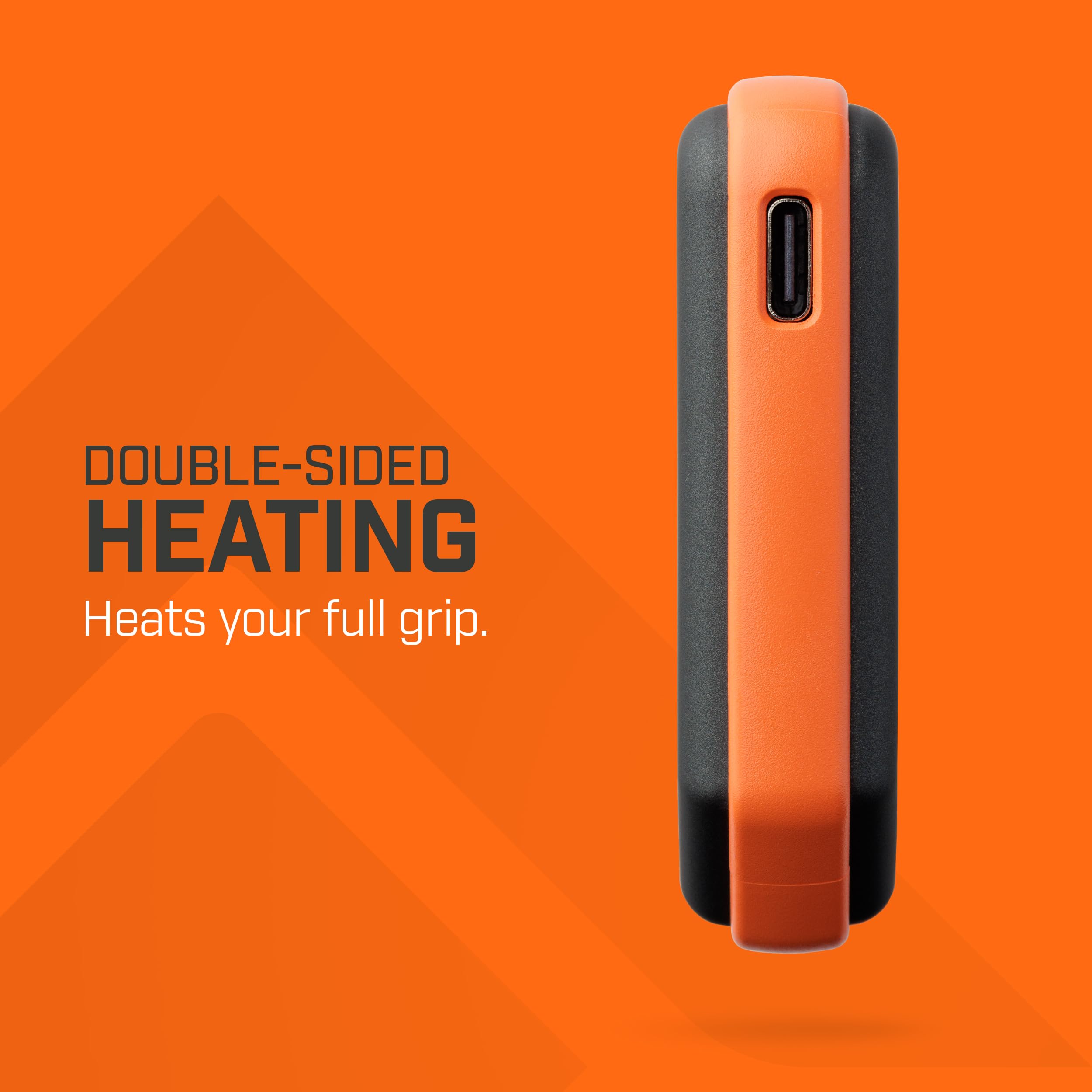 THAW held in hand to show size and comfortable full-grip warmth