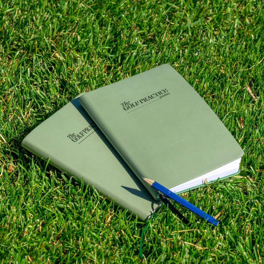 The Golf Practice Journal club yardage page for accurate distance tracking on course