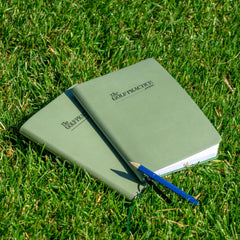The Golf Practice Journal club yardage page for accurate distance tracking on course