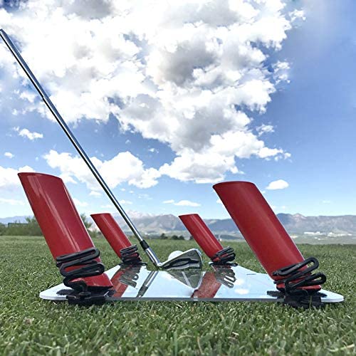 THE GOLFER STORE close-up of unbreakable polycarbonate base providing durable feedback
