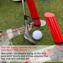 THE GOLFER STORE three module configurations demonstrating chip, iron, and driver settings