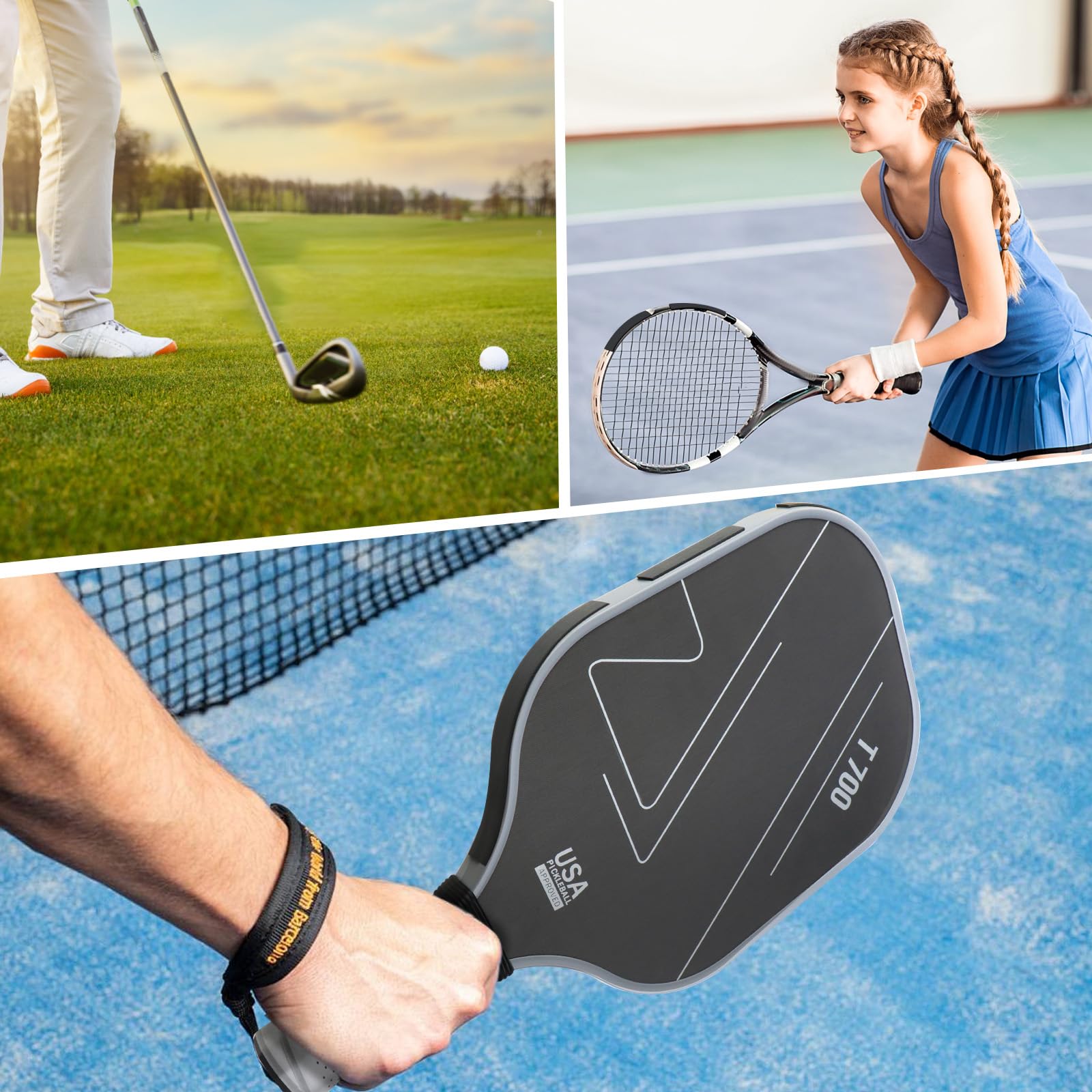 THE GOLFER STORE tungsten tape on paddle in play showcasing reliable outdoor performance