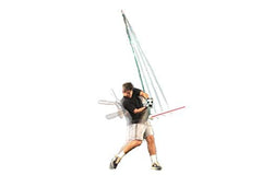 The Hitting Rope close-up tether ball and cord highlighting durable construction and repeatable reps