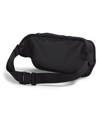 The North Face worn crossbody demonstrating adjustable strap comfort and hands-free convenience
