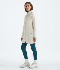 The North Face parka rear hem detail illustrating fit and durability