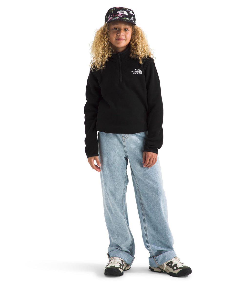The North Face pullover worn by teen outdoors illustrating versatile everyday use