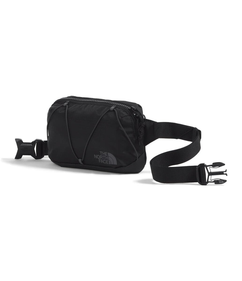 The North Face Terra Lumbar front view showing compact silhouette and secure storage