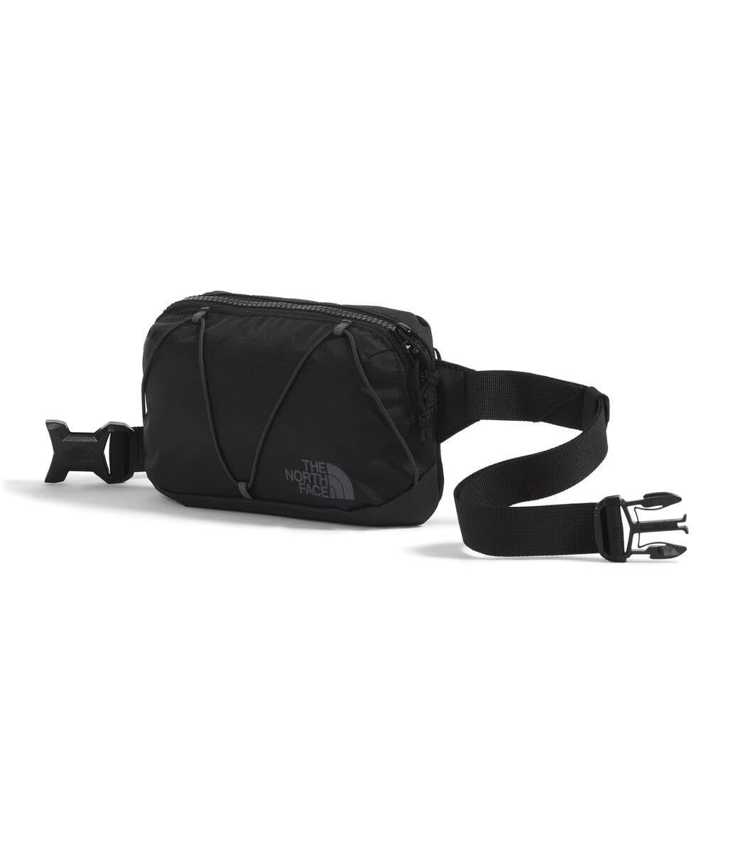 The North Face Terra Lumbar front view showing compact silhouette and secure storage