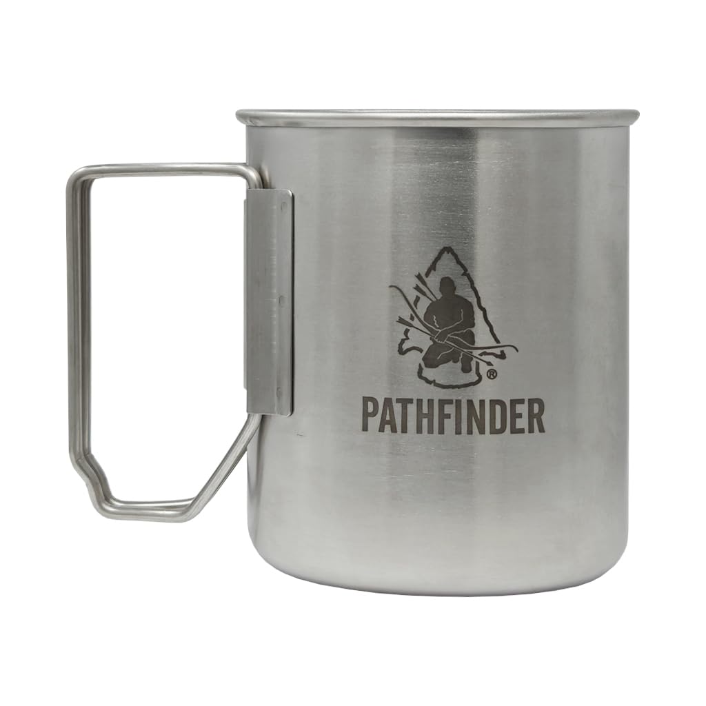 The Pathfinder School side profile showing canteen and cup dimensions for pack planning