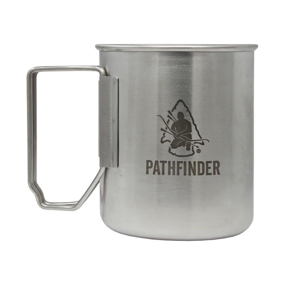 The Pathfinder School side profile showing canteen and cup dimensions for pack planning