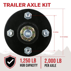 The ROP Shop hub close-up highlighting bearing seal fit for durability